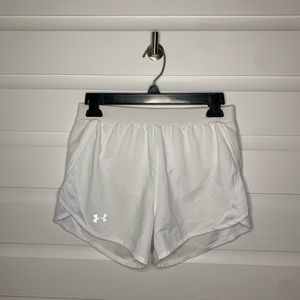 XS white athletic shorts